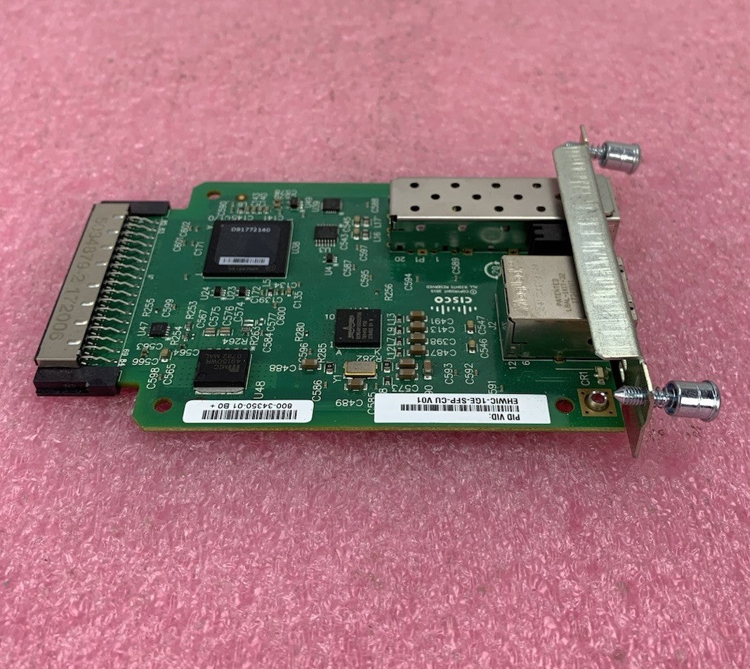 Cisco EHWIC-1GE-SPF-CU V01 Gigabit Ethernet High-Speed WAN Card3