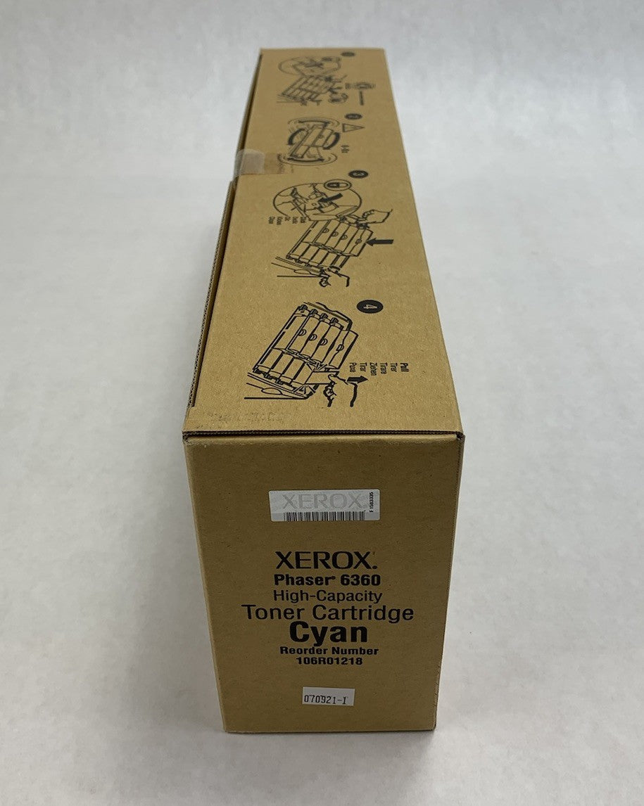 Xerox Phaser 6360 High-Capacity Cyan Toner Cartridge (Lot of 3)