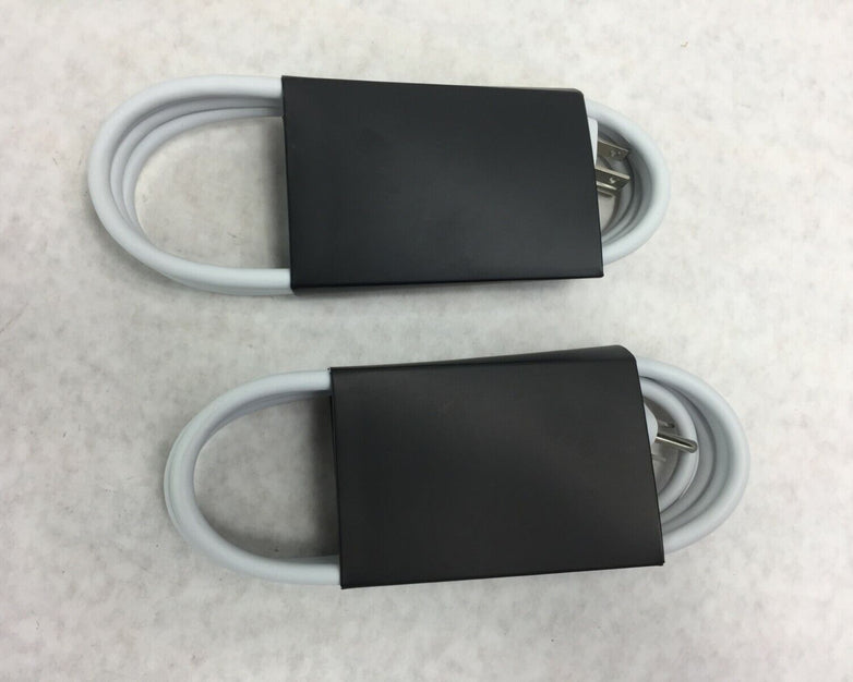 Lot of 2  OEM Apple (Longwell)  E344535  LS-7A  2.5A 125V  6Ft  AC Power Cord