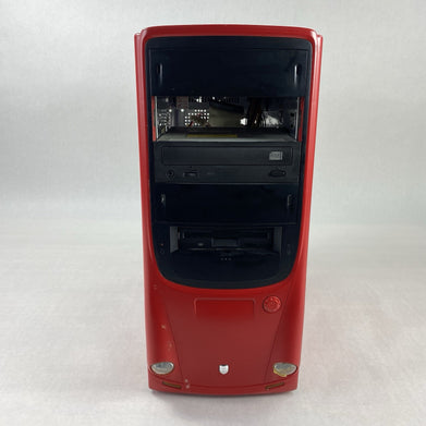 Unbranded Mid ATX Red Computer Case with 380W Power Supply