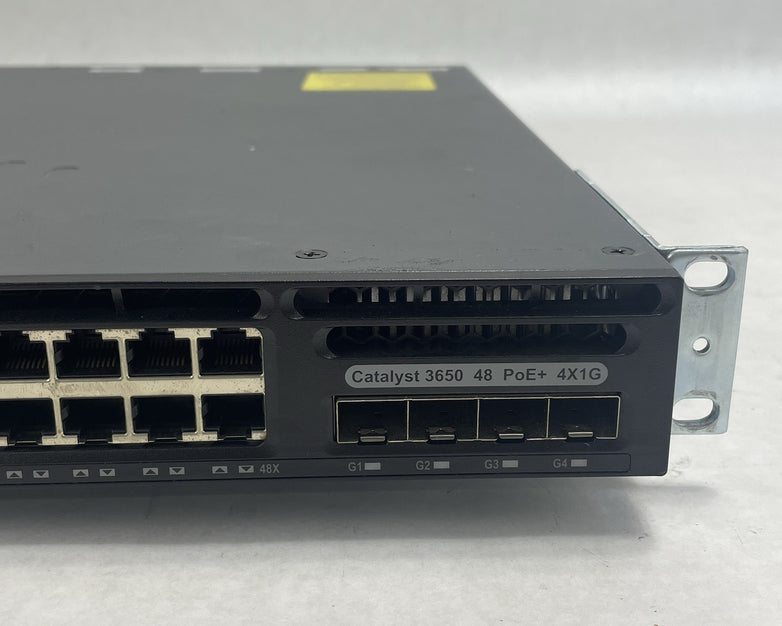 Cisco WS-C3650-48PS-S V05  Tested & Reset 1X PSU