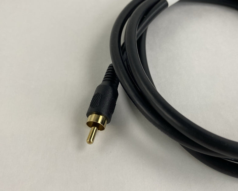 6 Ft A/V Componet Male to Male Gold Tip Cord lot of 3