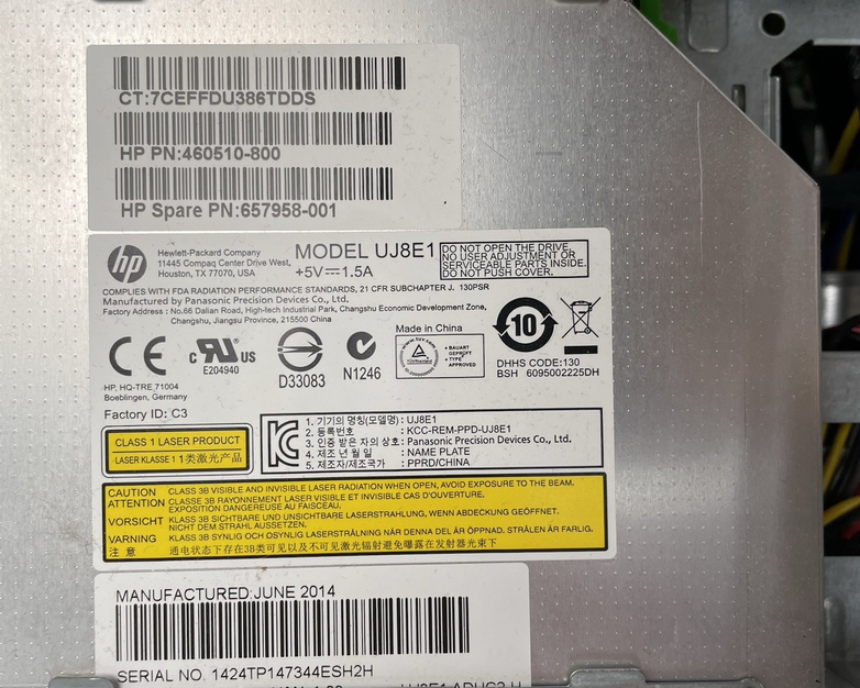 HP ProDesk 400 G1 SFF i5-4570 3.20 GHz 8 GB Ram No HDD No OS