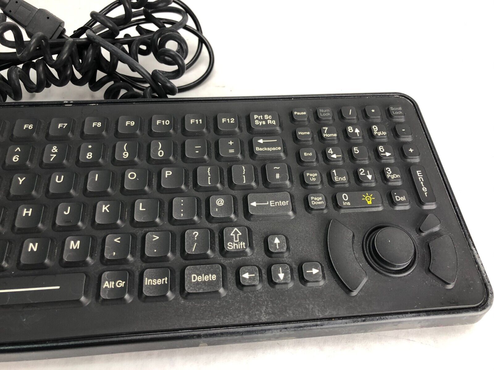 Texas Industrials Peripherals DT-5K-STD iKey Industrial Keyboard SK-102-M-PS2-UK