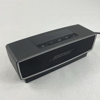 Bose SoundLink Mini Speaker Black Charger Cradle and Power Cord Tested