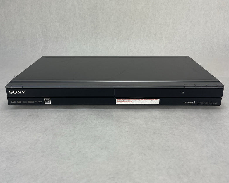 Sony RDR-GX257 DVD Recorder HDMI Tested Working No Remote No Power Cord