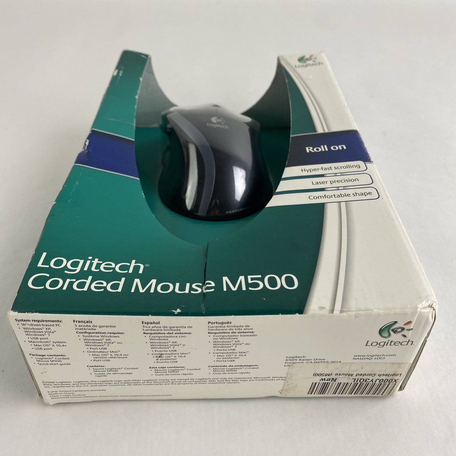 Logitech M500 Corded Mouse 2