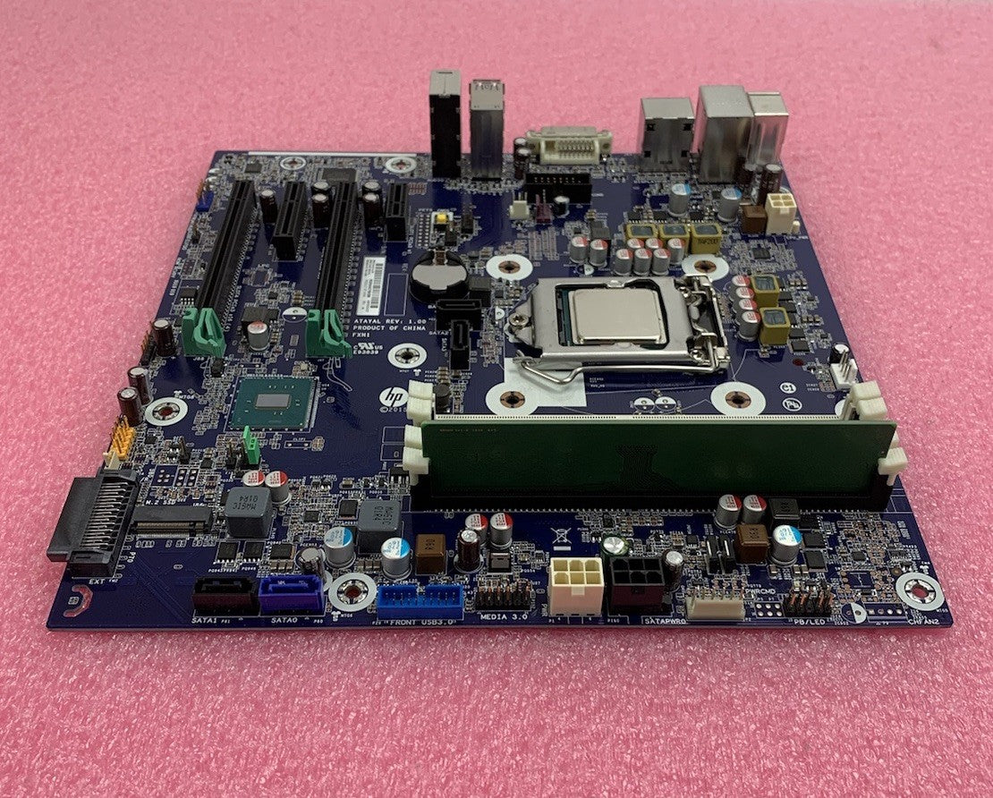 HP Z240 Workstation Motherboard Intel Core i3-6100 3.7GHz 8GB RAM No Shield