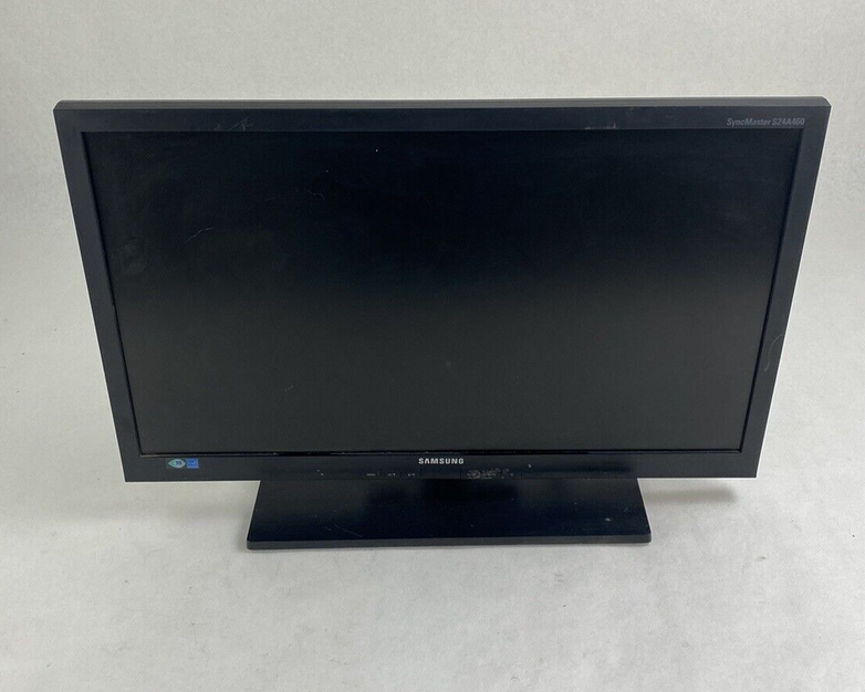 Samsung SyncMaster S24A460 24" FHD LCD Widescreen Monitor No Power Cord Tested
