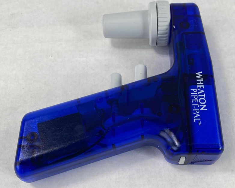 Wheaton Pipet-Pal 1-100mL Blue Pipette Controller Pipet Filler Untested