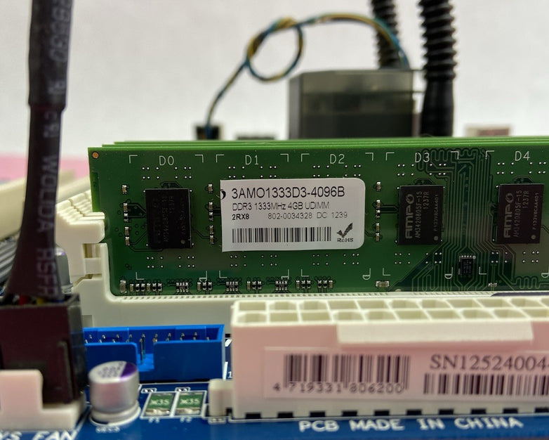 Gigabyte GA-B75M-D3H Motherboard Intel Core i7-3770K 3.5GHz 16GB RAM w/IO