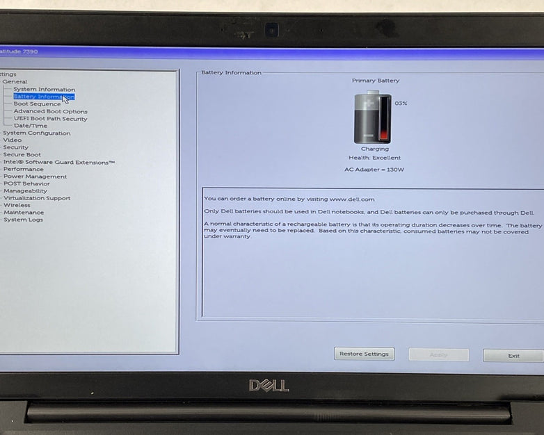 Dell Latitude 7390 2 in 1 i5-8350U 1.70 GHz 8 GB RAM 13.3" No HDD No OS