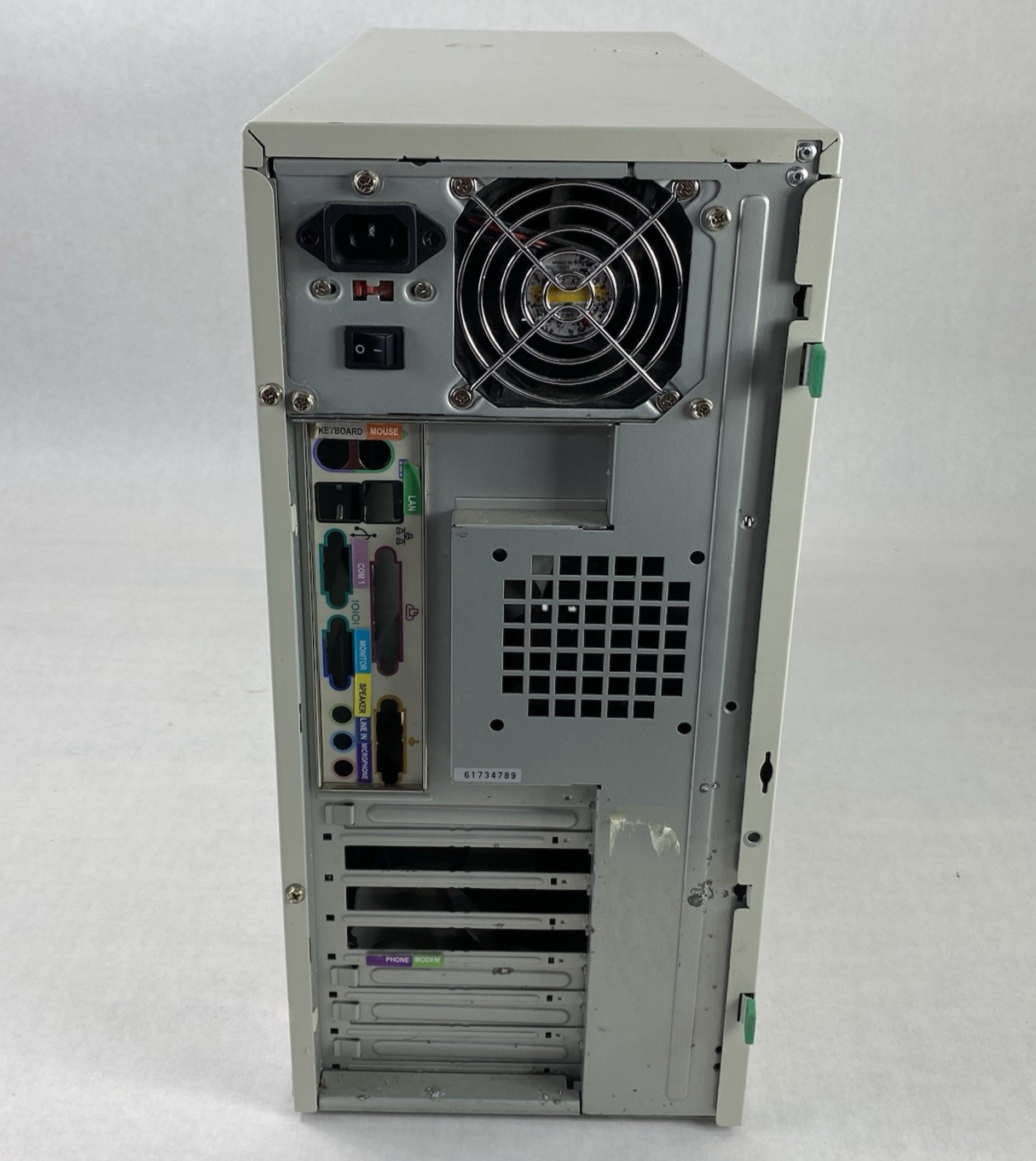 Unbranded Beige Vintage ATX Mid Tower Computer Case with 300W Power Supply