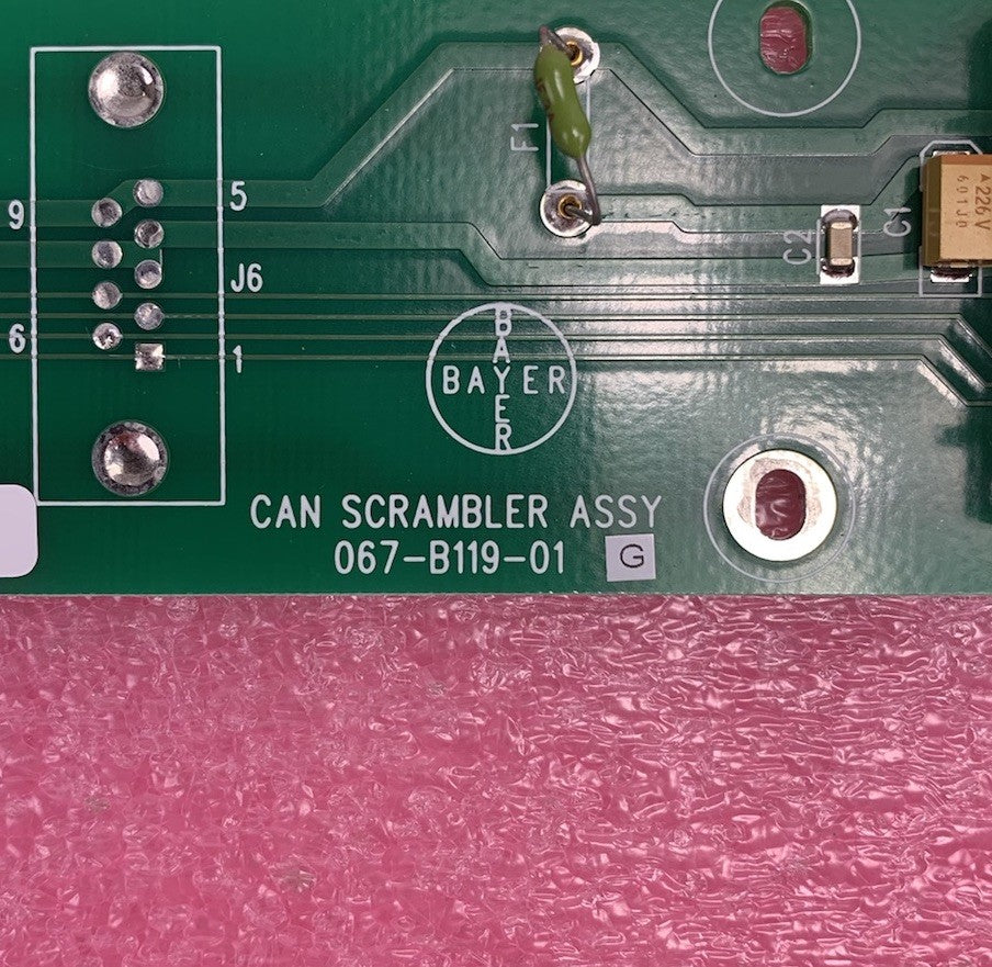 Siemens Bayer 067-B119-01 - 067-0489-01 Can Scrambler Assembly Board
