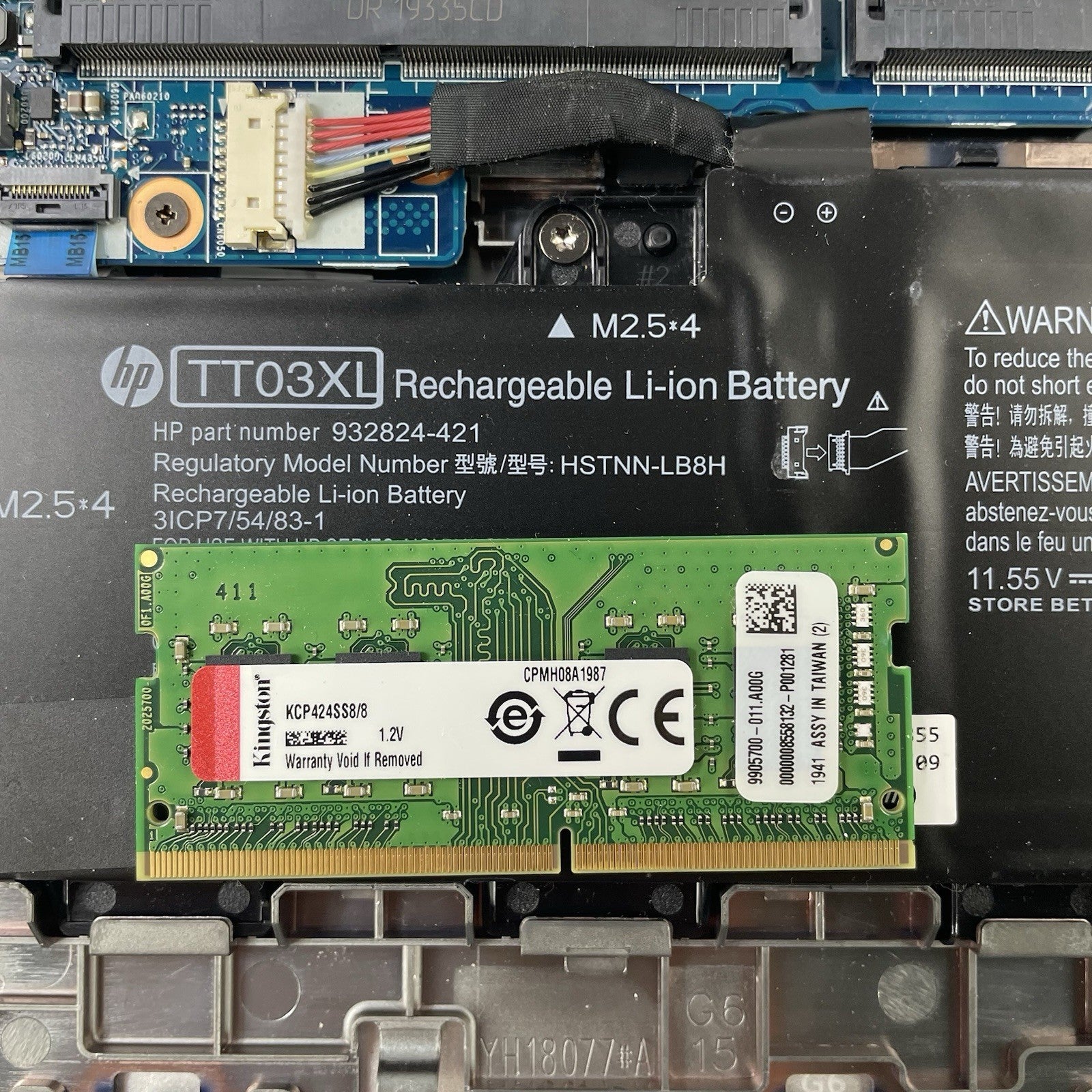 HP EliteBook 850 G6 15.6" i5-8365U 1.60 GHz 8 GB RAM No SSD/OS/AC20