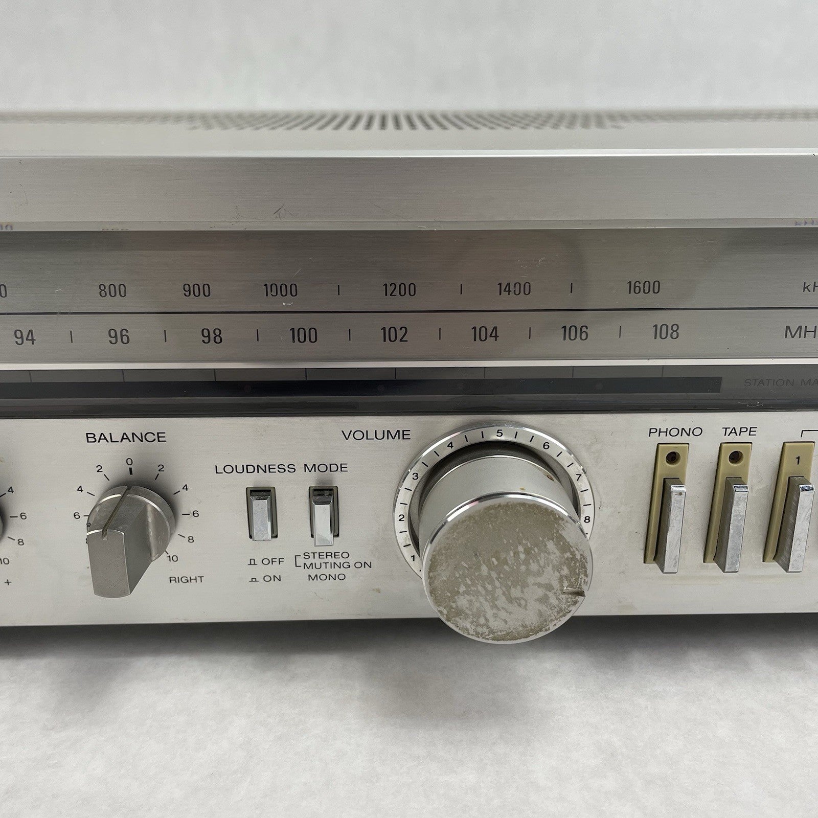 SONY STR-V15 Stereo Receiver Programmable Presets Tested