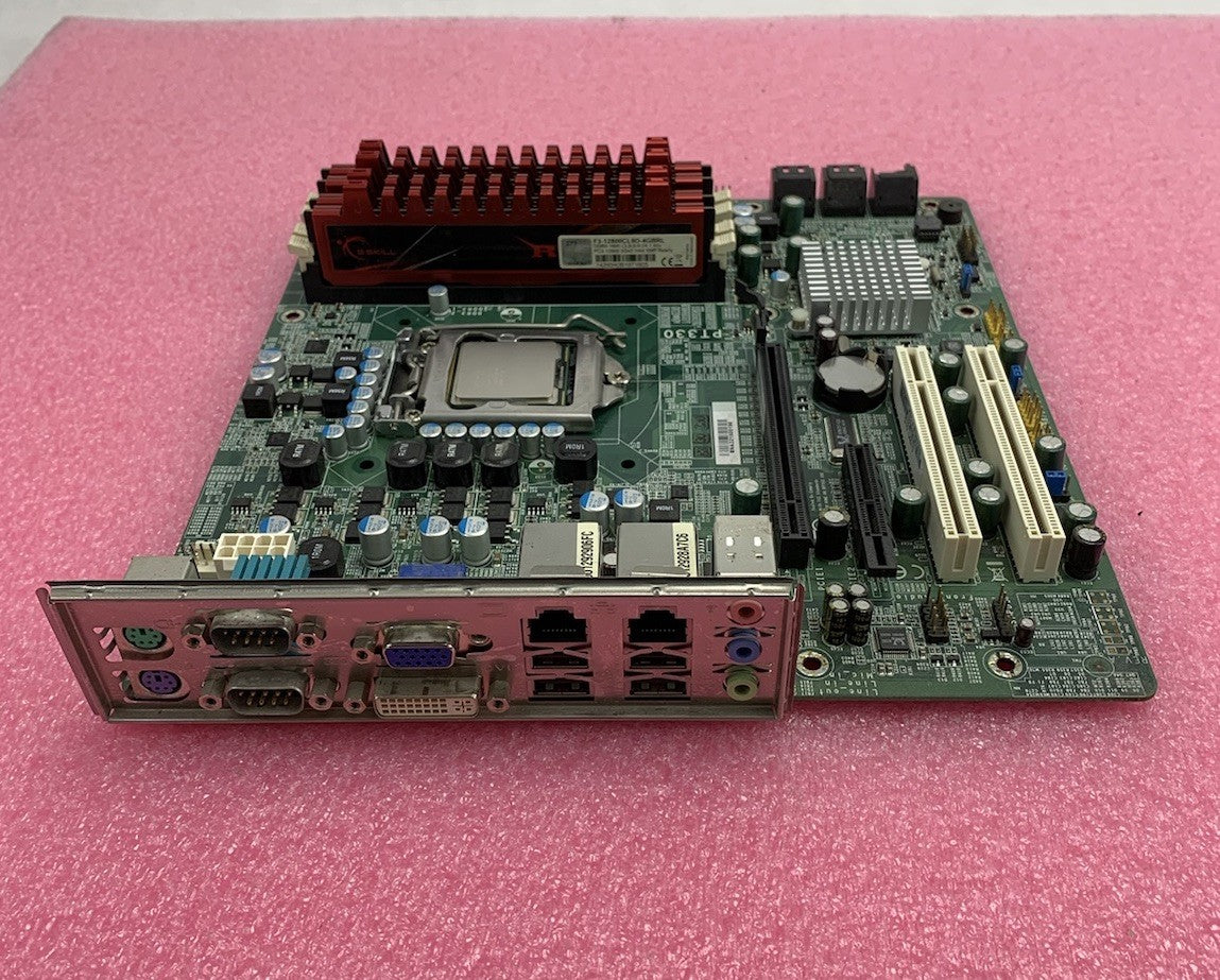 DFI PT330 Motherboard Intel Core i3-550 3.2GHz 8GB RAM w/ Shield