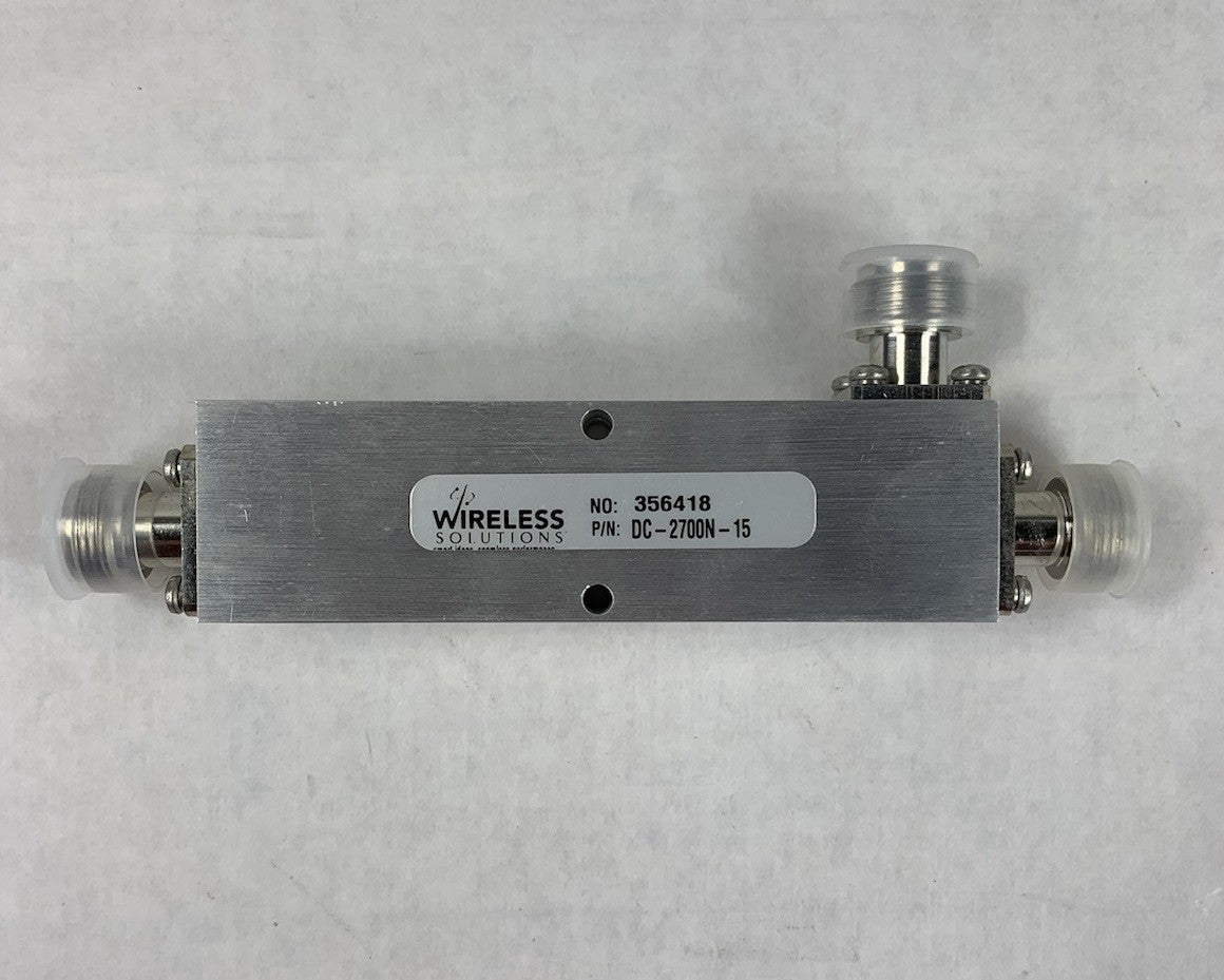 Wireless Solutions DC-2700N-15 15dB Directional Coupler
