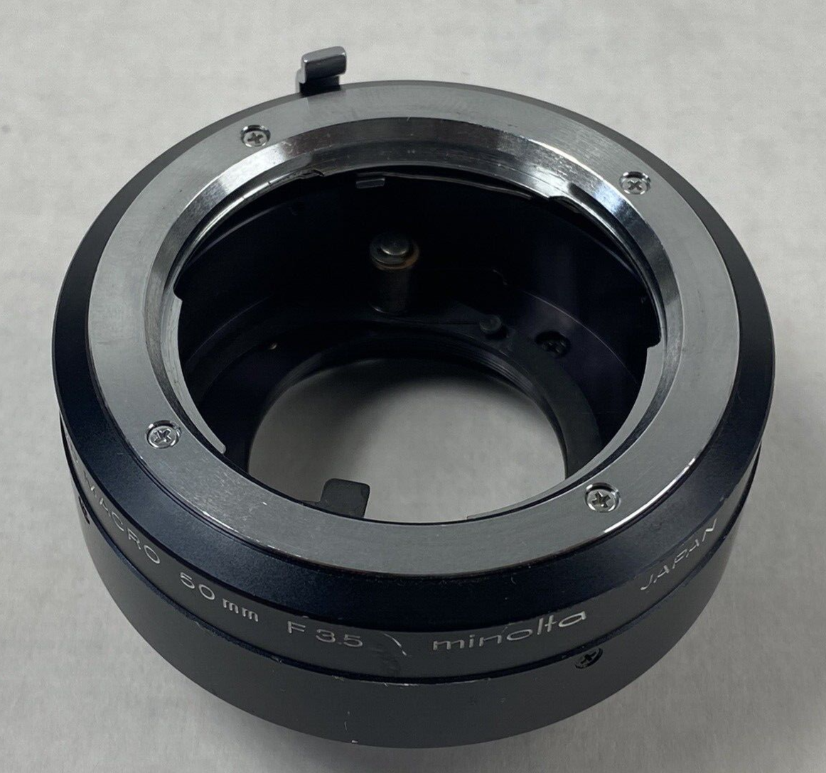 Minolta Lens Adapter for Minolta MD Macro 50mm F3.5 Lens