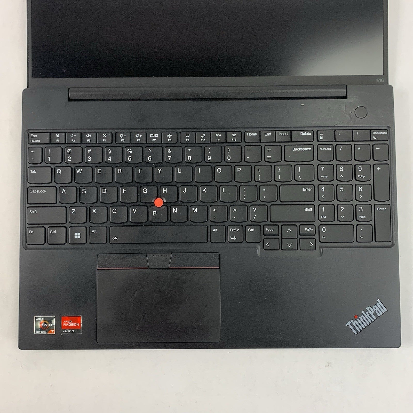 Lenovo ThinkPad E16 Gen 1 AMD Ryzen 7 7730u 2.0 GHz 8 GB Ram No OS/SSD/AC/Batt3