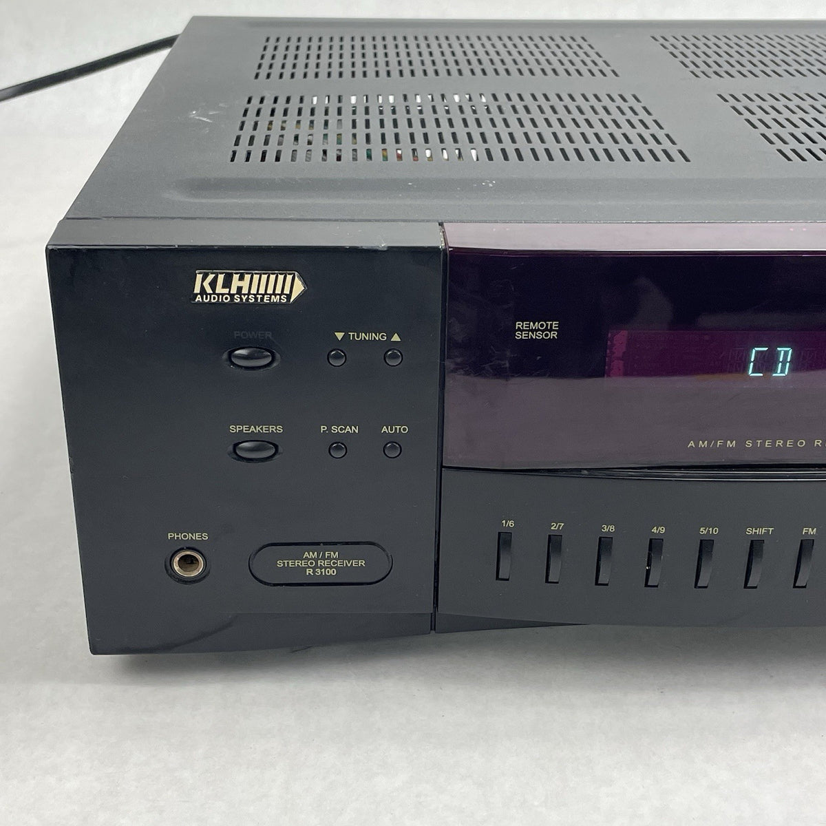 KLH R3100 Audio Systems AM/FM Stereo Receiver Tested2
