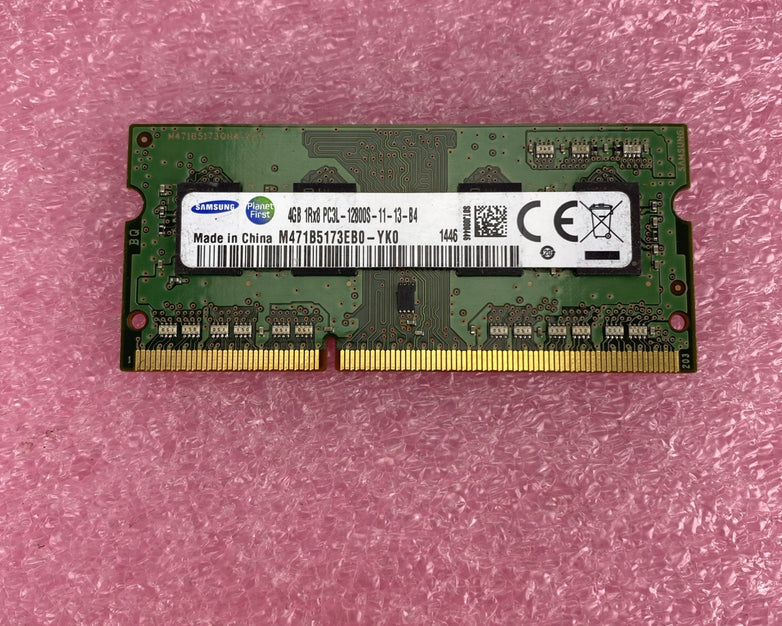 Samsung 4GB DDR3L PC3 12800S Laptop Memory Ram M471B5173EB0