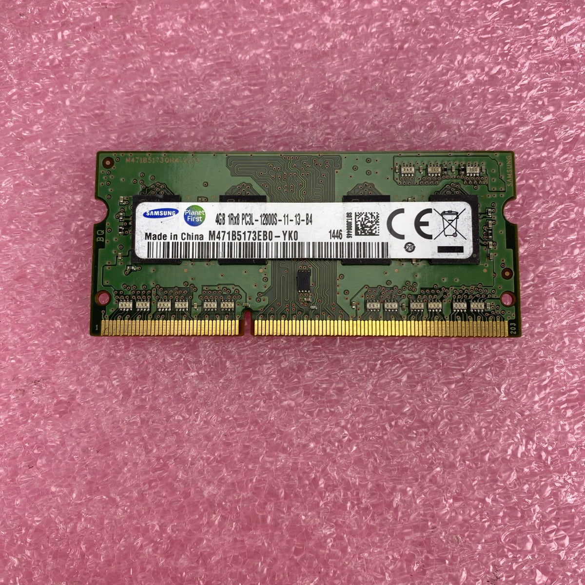 Samsung 4GB DDR3L PC3 12800S Laptop Memory Ram M471B5173EB02