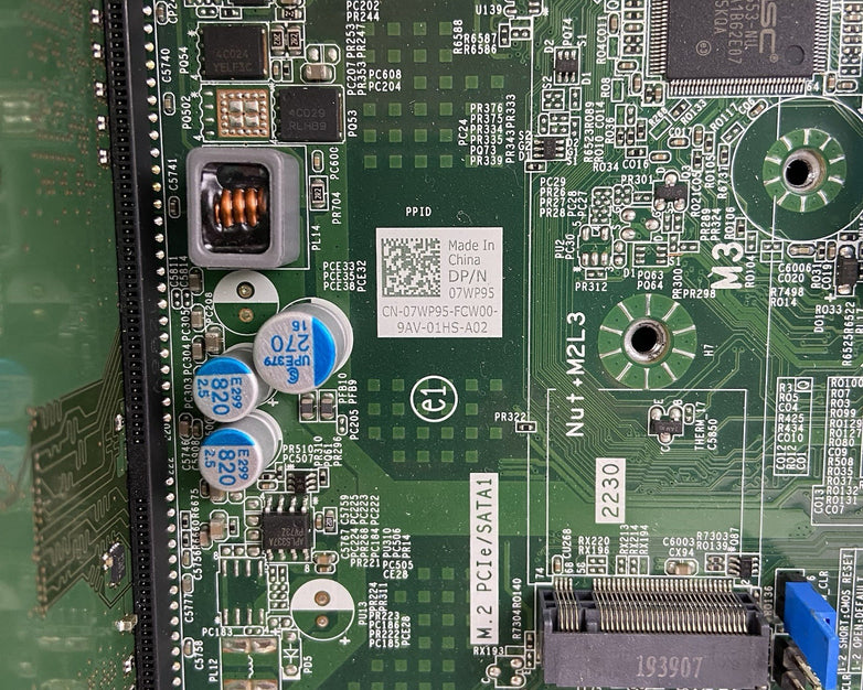 Dell Optiplex 3070 SFF Intel Core i5-9500 3GHz 8GB RAM No HDD No OS