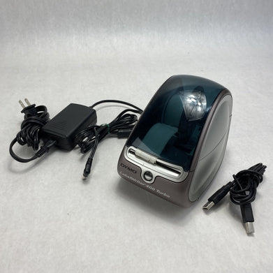 Dymo LabelWriter 93176 400 Turbo USB Thermal Label Printer With Spool and Cables