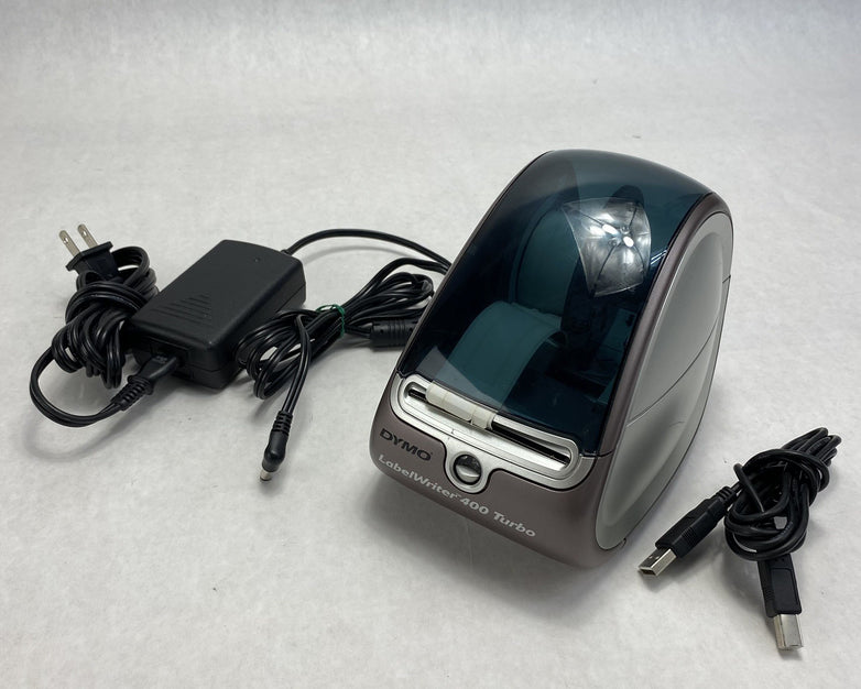 Dymo LabelWriter 93176 400 Turbo USB Thermal Label Printer With Spool and Cables