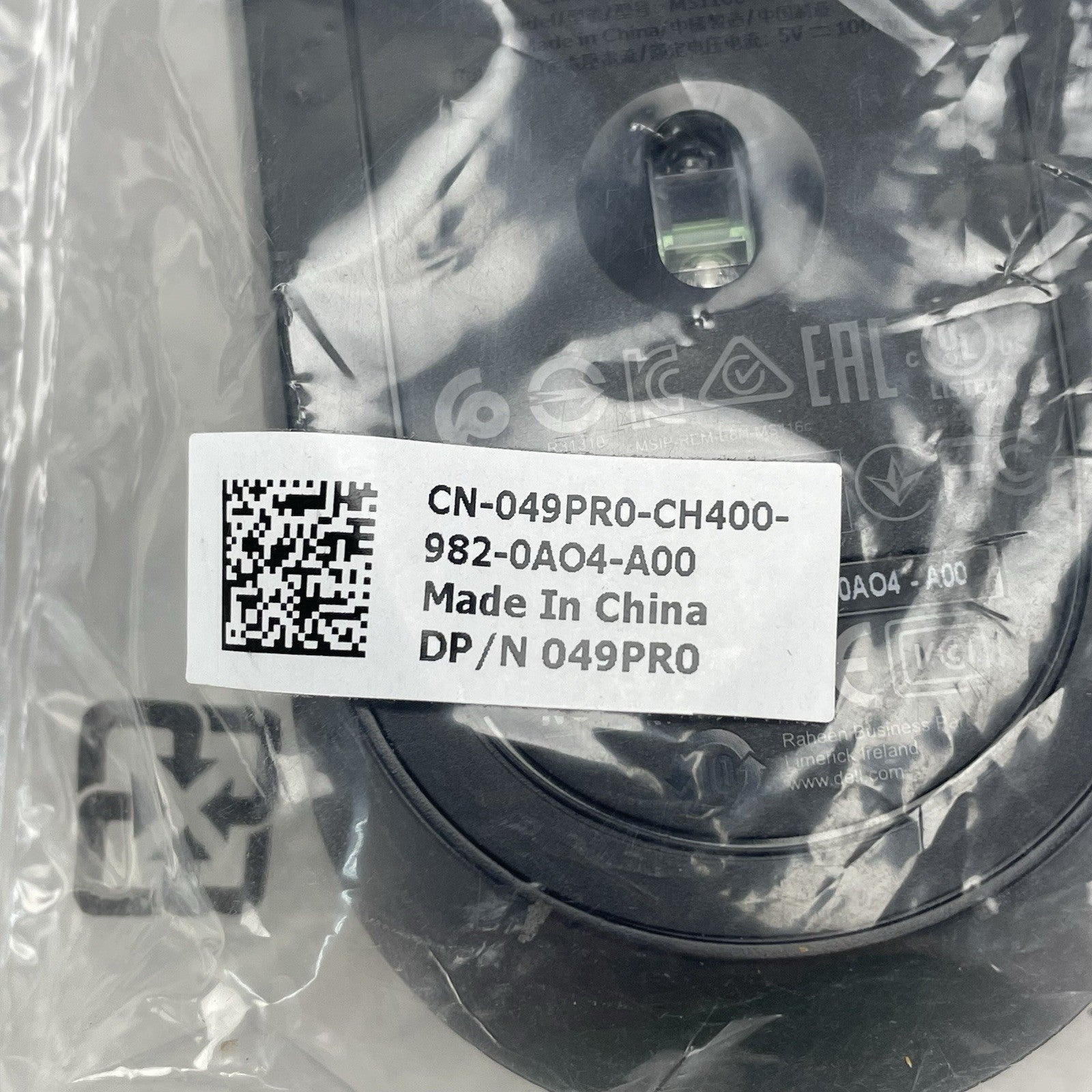Dell Optical USB 2.0 1000Dpi Scroll Wheel Mouse Black 049PRO Lot of 104