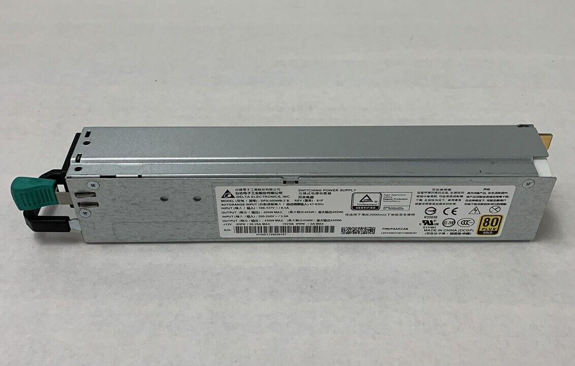 Delta DPS-500WB-2 B Switching Server Power Supply