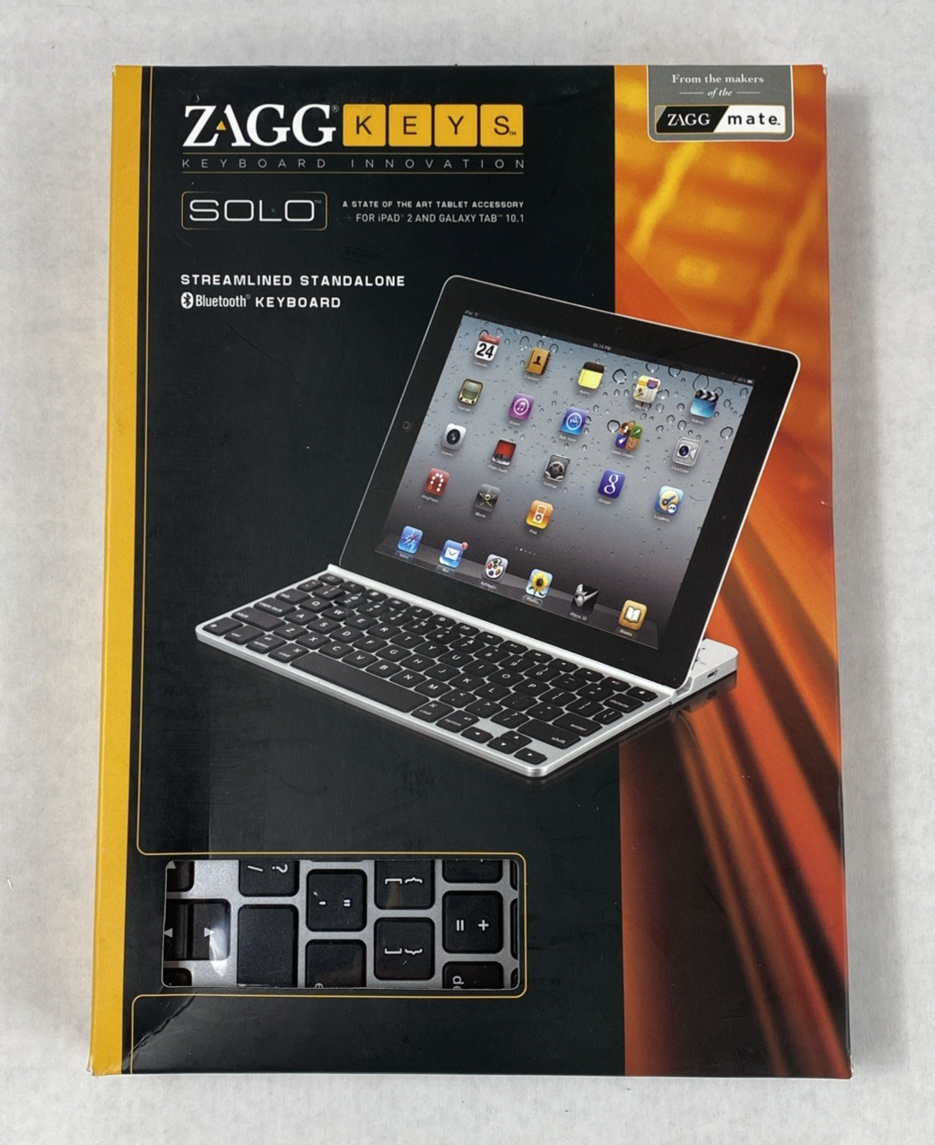 Zagg Keys Solo Streamline Standalone Bluetooth Keyboard