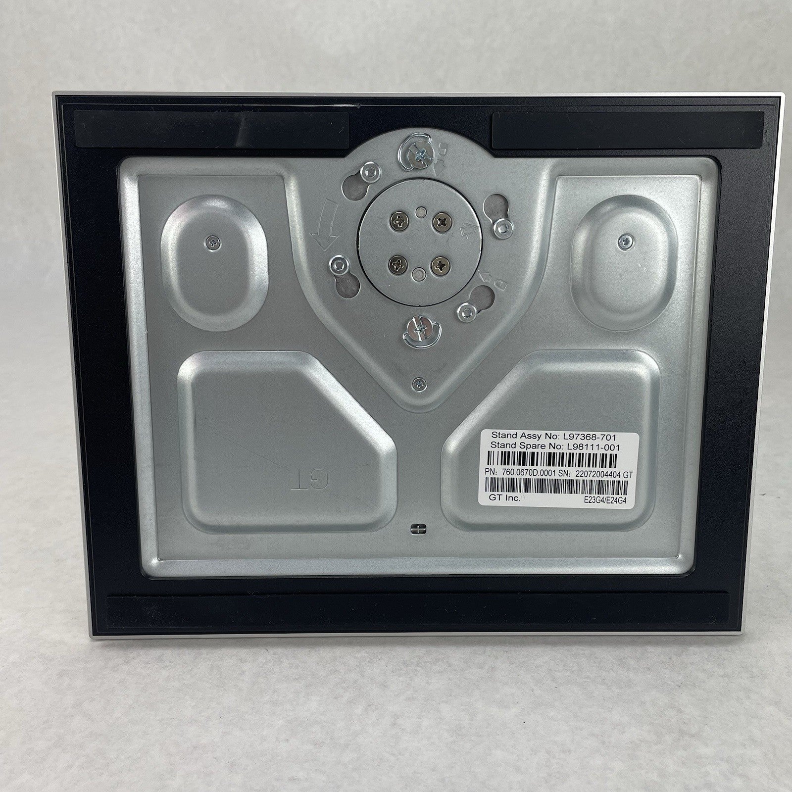 HP L97368-701 L98111-001 Silver Adjustable Spin Monitor Stand For E23 E24 G4 FDH8
