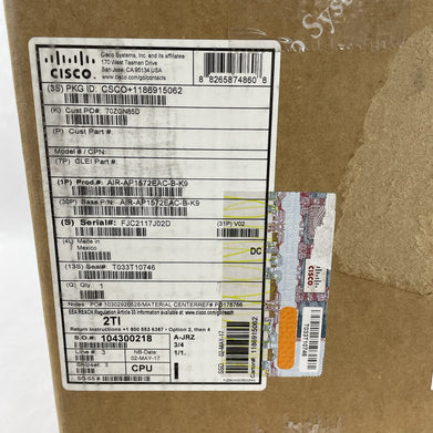 Cisco AIR-AP1572EAC-B-K9 Outdoor Mesh Access Point Tested
