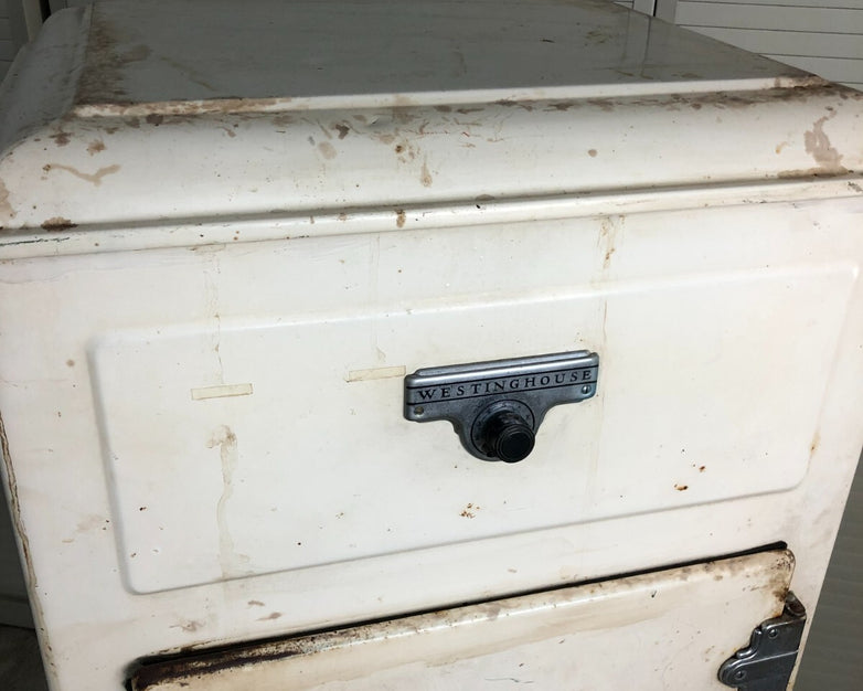 Vintage Westinghouse Refrigerator Fridge Ice Box 24" x 24" x 57"
