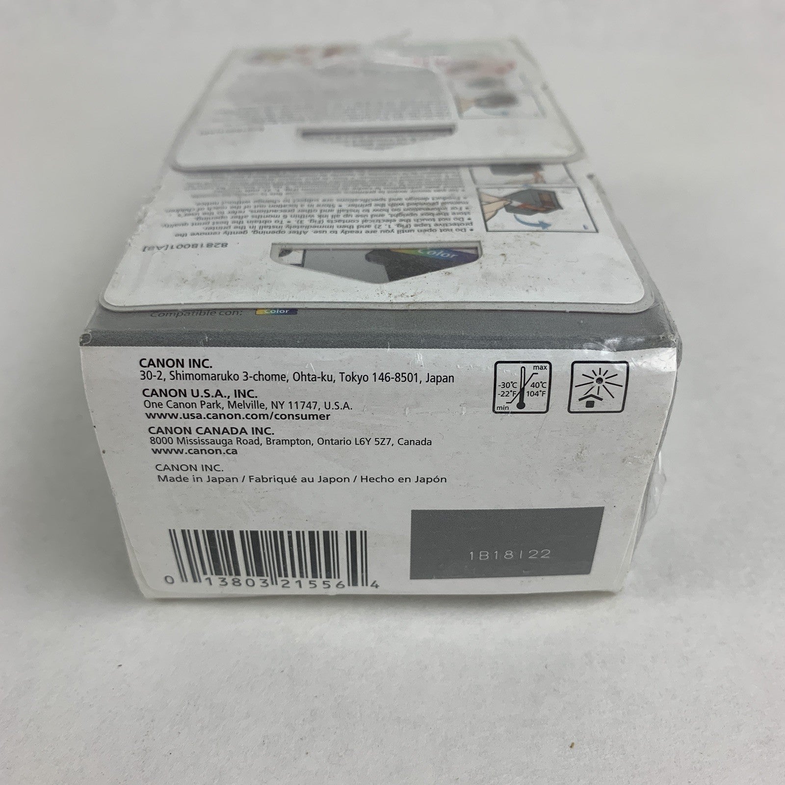 Canon CL-246 Color Ink Cartridge New OEM Lot of 3x