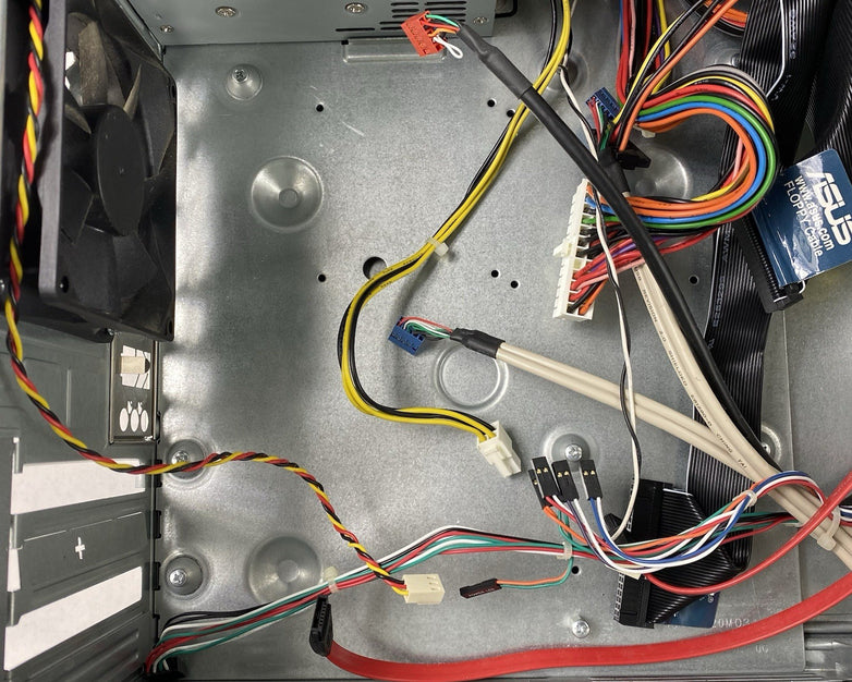 ASUS Desktop Barebone MicroATX Computer Case with 300W Power Supply
