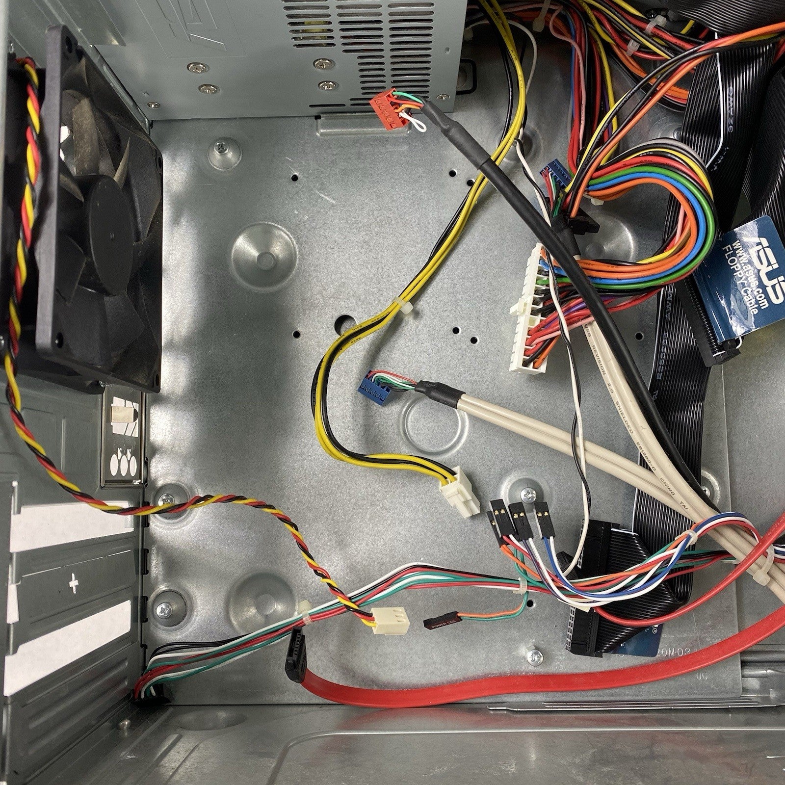 ASUS Desktop Barebone MicroATX Computer Case with 300W Power Supply