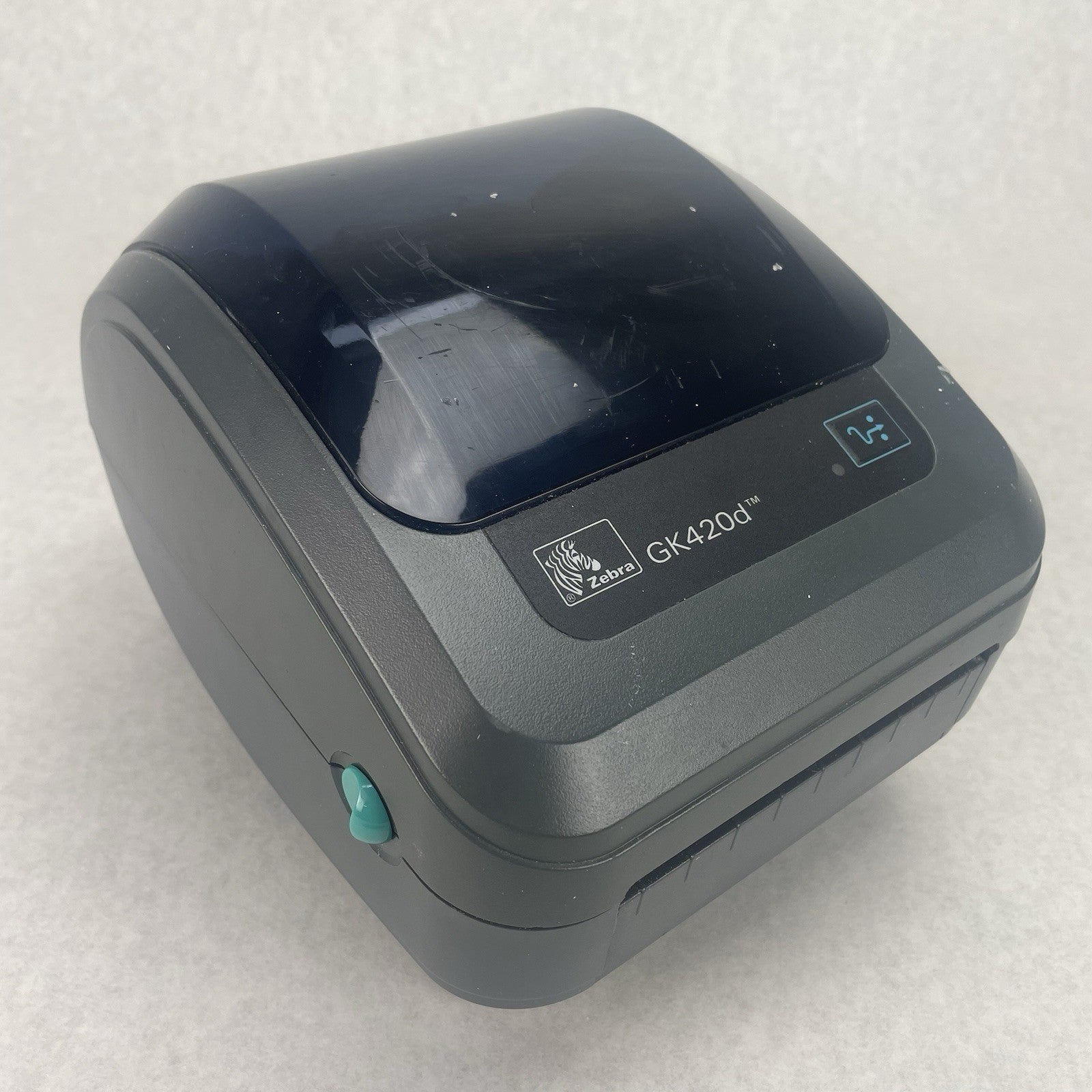 Zebra GK420d Thermal Label Printer For Parts or Repair0