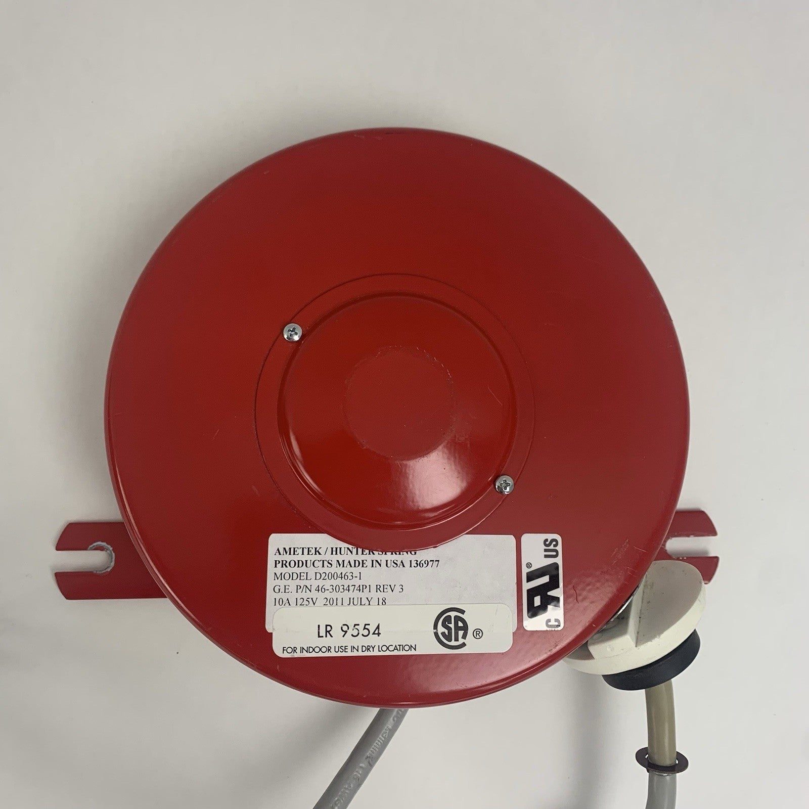 Ametek D200463-1 GE 46-303474P1 AMX-4 Cord Reel1