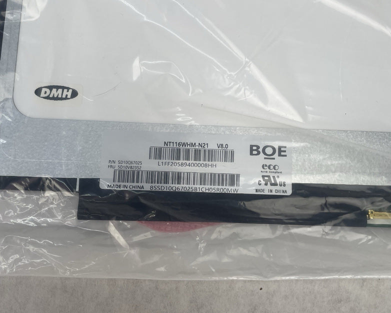 Boe NT116WHM-N21 11.6" LCD Laptop Display Screen 1366X768 HD 30pin Lot of 5