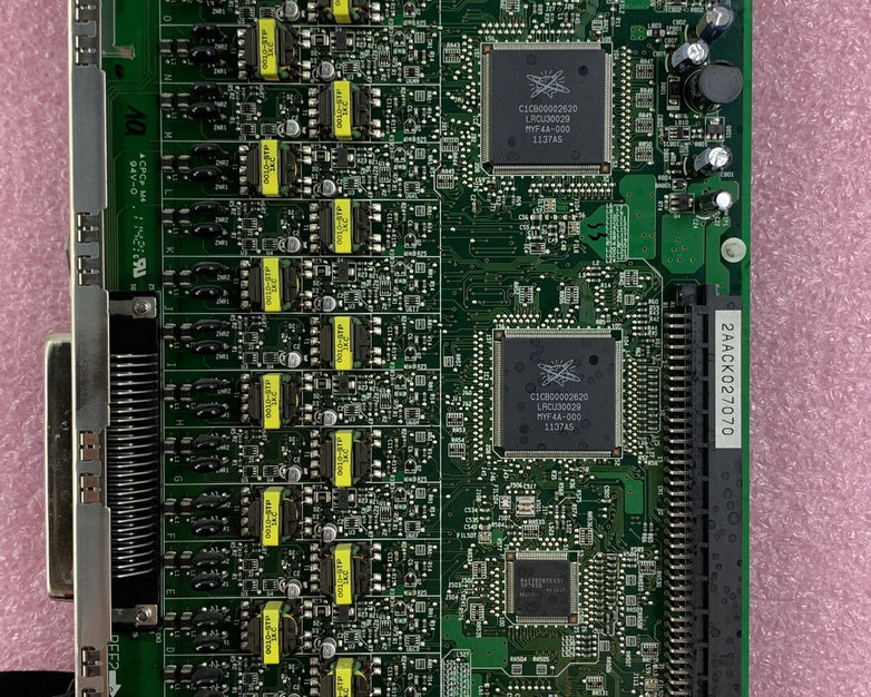 Panasonic DLC16 16 Port Digital Line Card Factory Reset Pulled From KX-TDE600