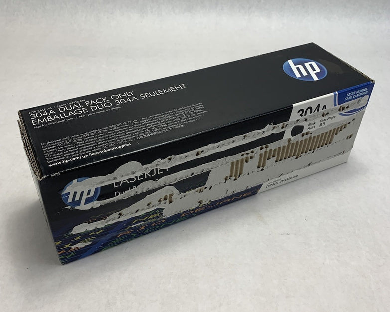HP LaserJet 304A CC530AD Black Toner Cartridge Exp: Oct 2012