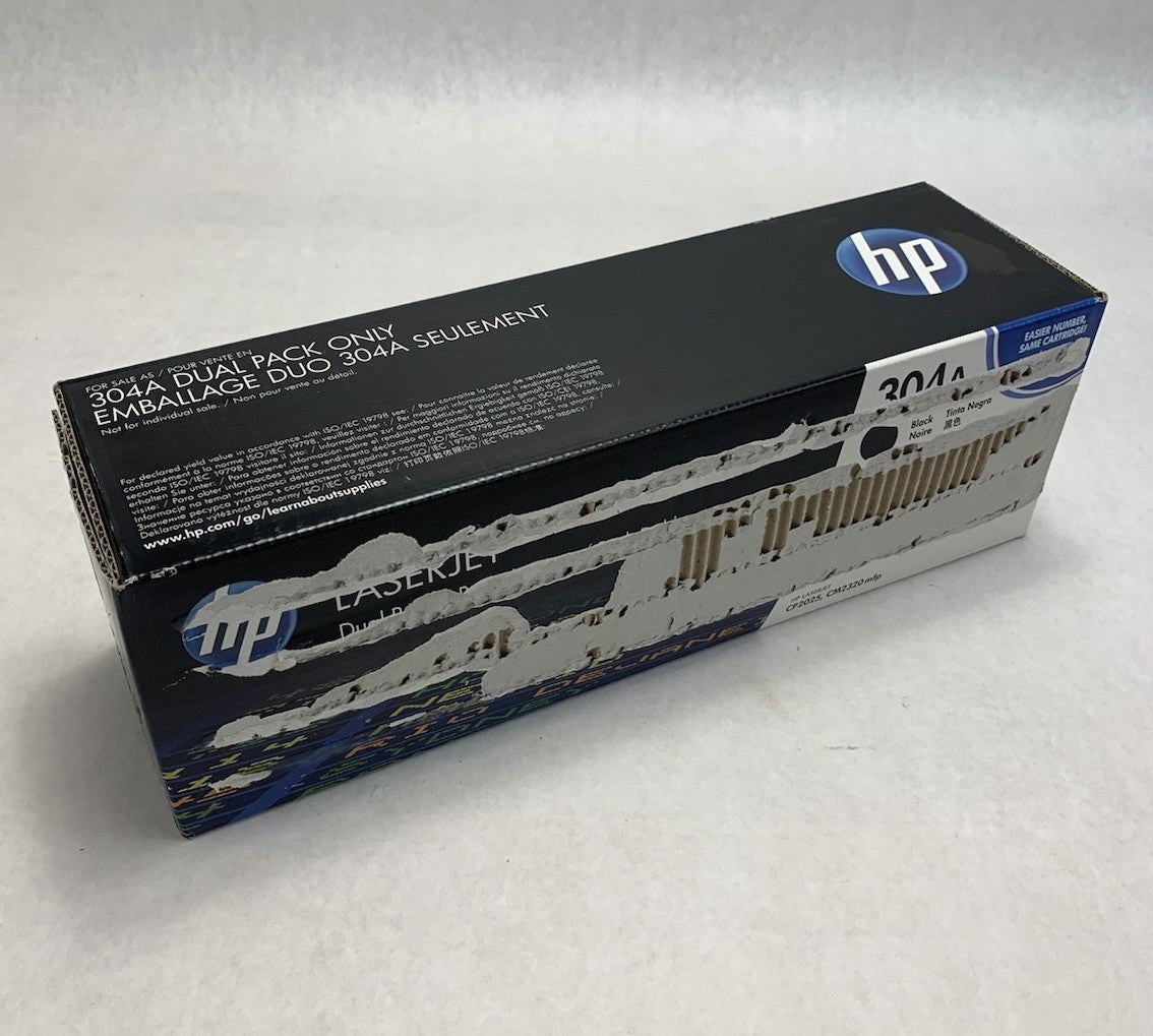 HP LaserJet 304A CC530AD Black Toner Cartridge Exp: Oct 20120
