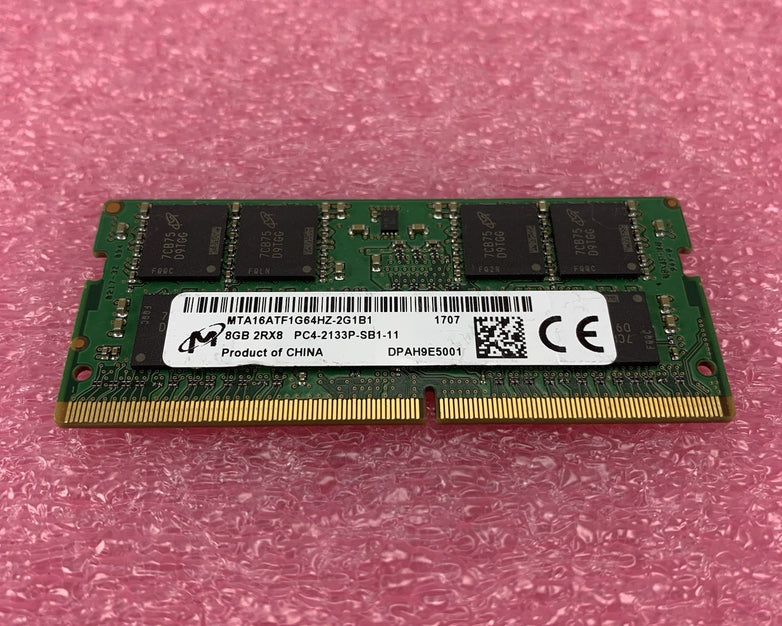 Micron MTA16ATF1G64HZ-2G1B1 PC4-2133P-SB1-11 8GB 2RX8 Desktop Memory RAM