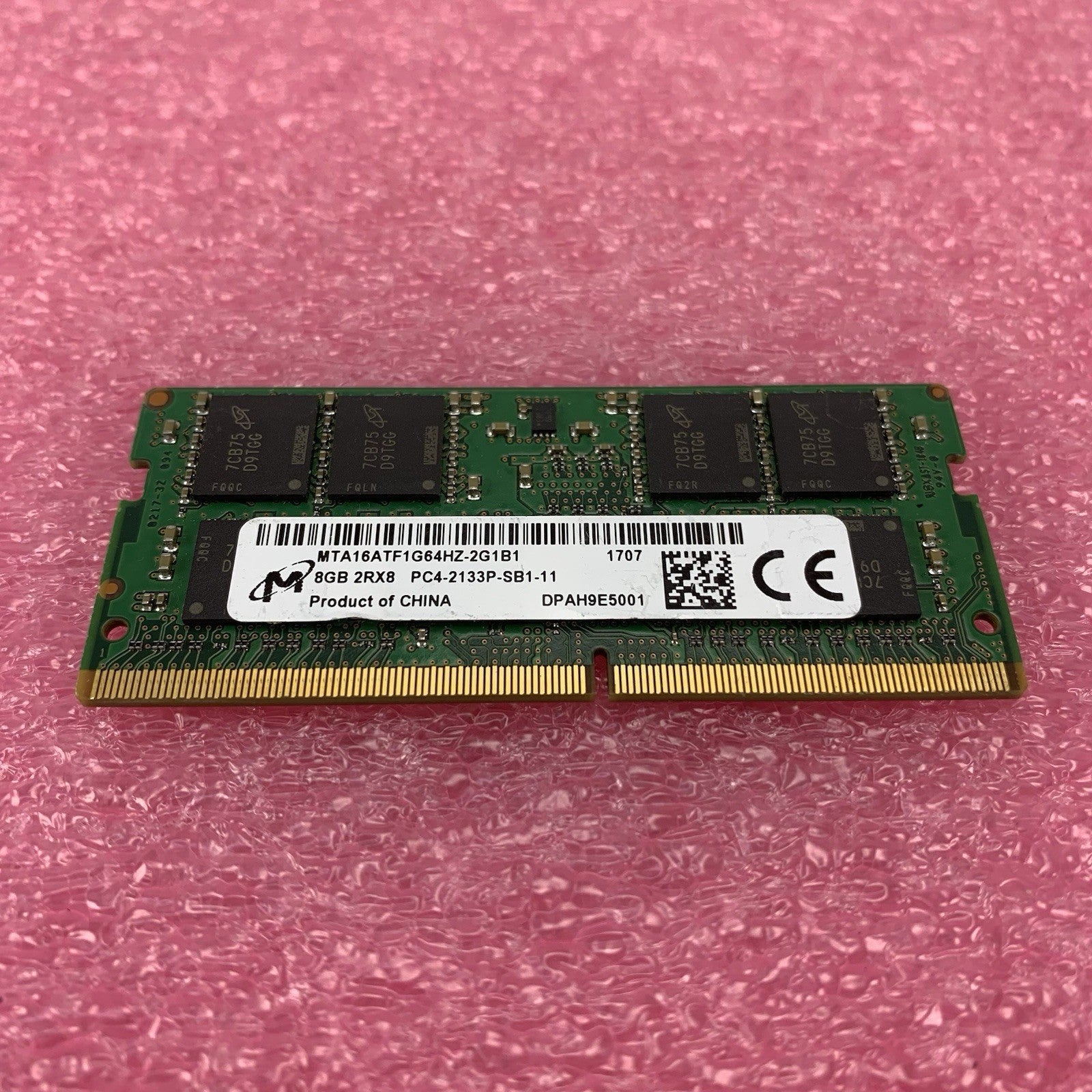 Micron MTA16ATF1G64HZ-2G1B1 PC4-2133P-SB1-11 8GB 2RX8 Desktop Memory RAM1