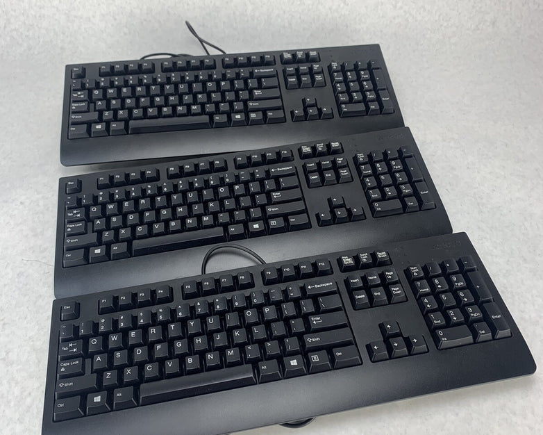 Lot 3 Lenovo USB Keyboard Model: KU-1619