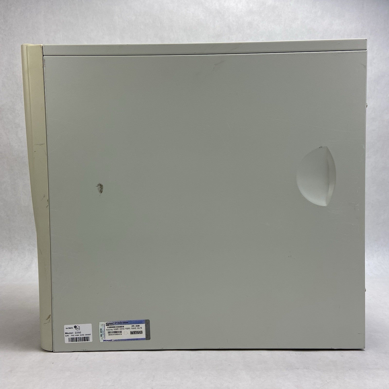Vintage Unbranded Beige Mid Tower Computer Case PowerMan FSP300-60BTV 300W PSU3
