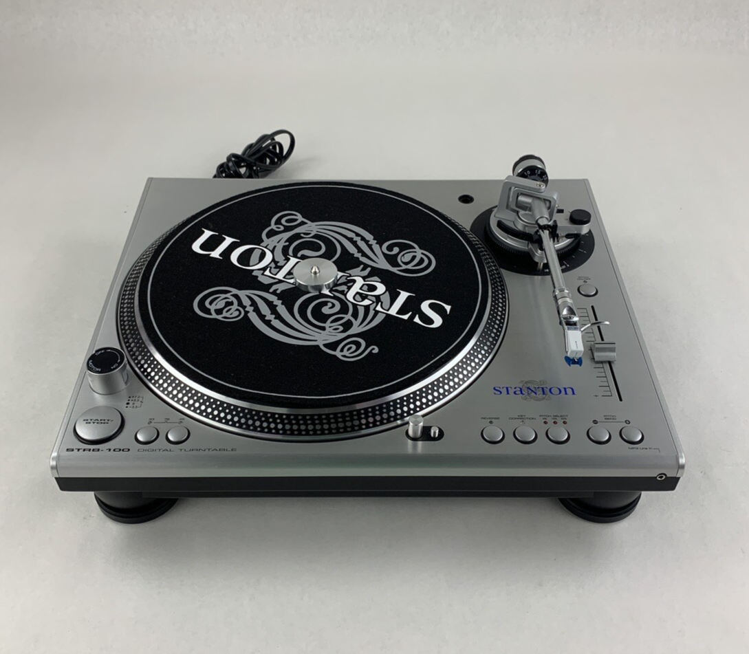 Stanton STR8-100 Digital Turntable Tested Needs New Needle